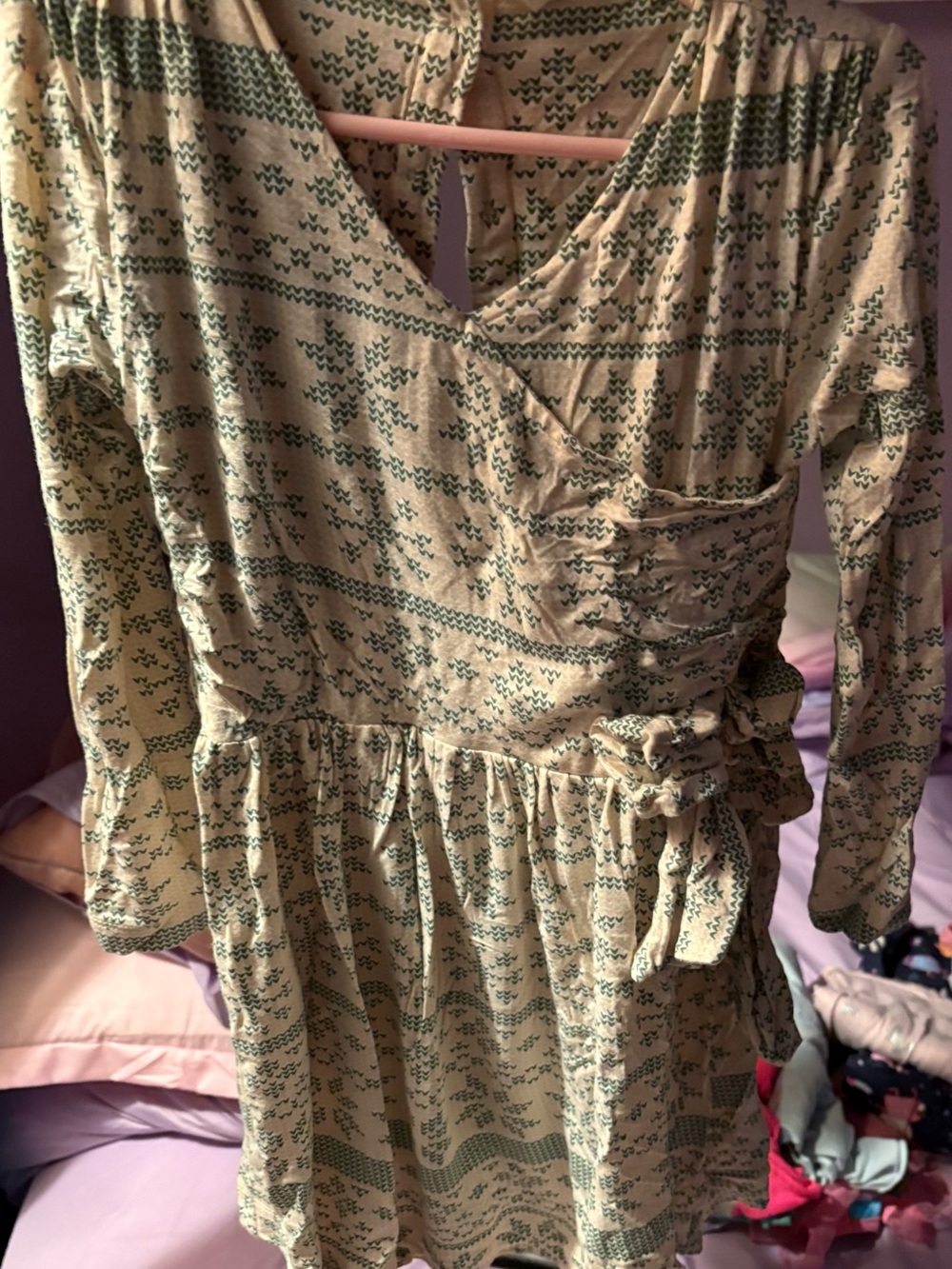 kate quinn size 5 year Nordic snowflake dress